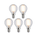 Paulmann Filament 230V LED Tropfen  5x470lm 5x4,8W 2700K  Matt