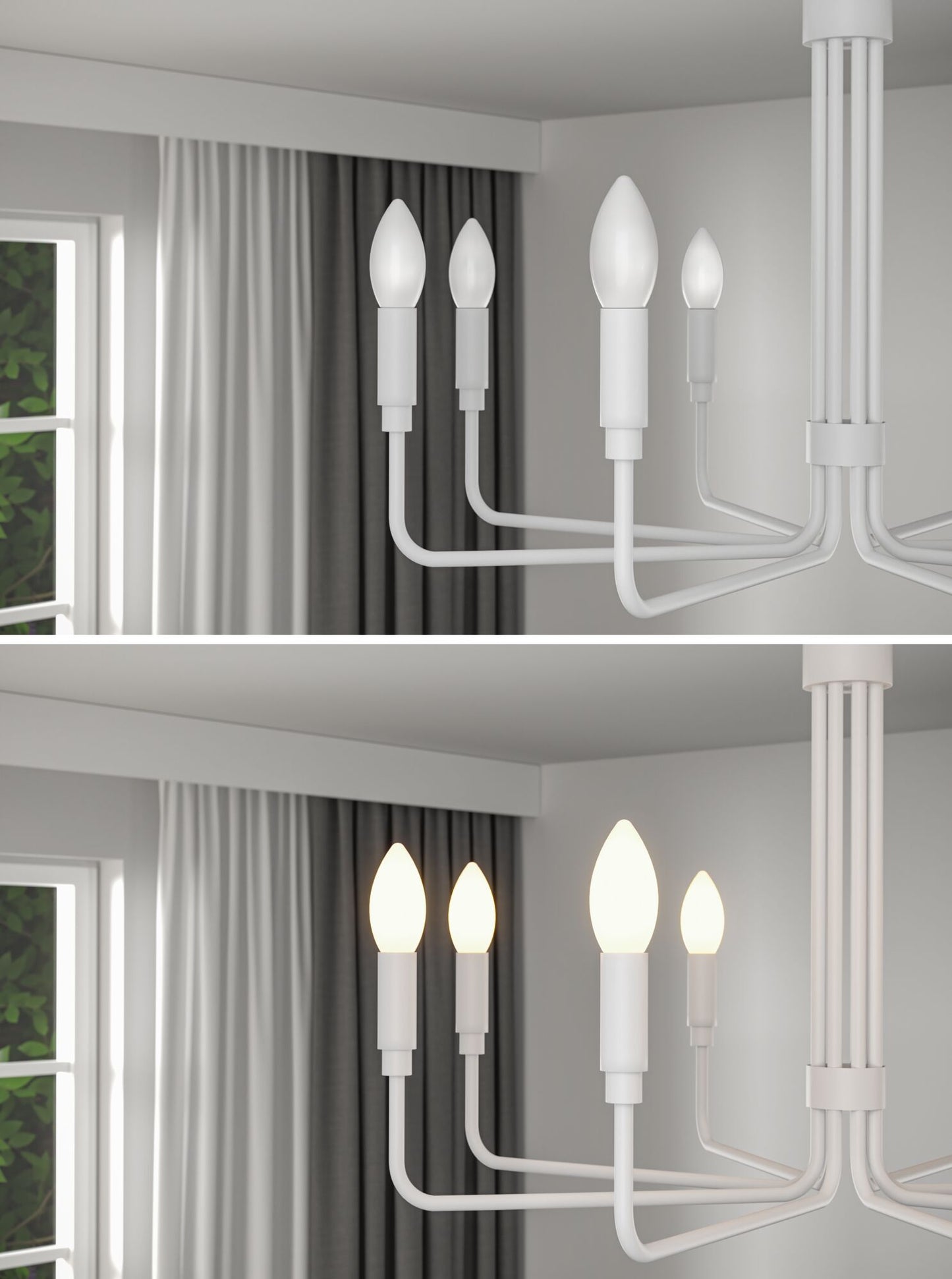 Paulmann Classic White LED Kerze 470lm 4,5W 2700K dimmbar Opal