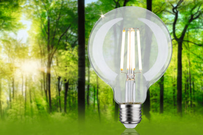 Paulmann Eco-Line Filament 230V LED Globe 840lm 4W 3000K  Klar