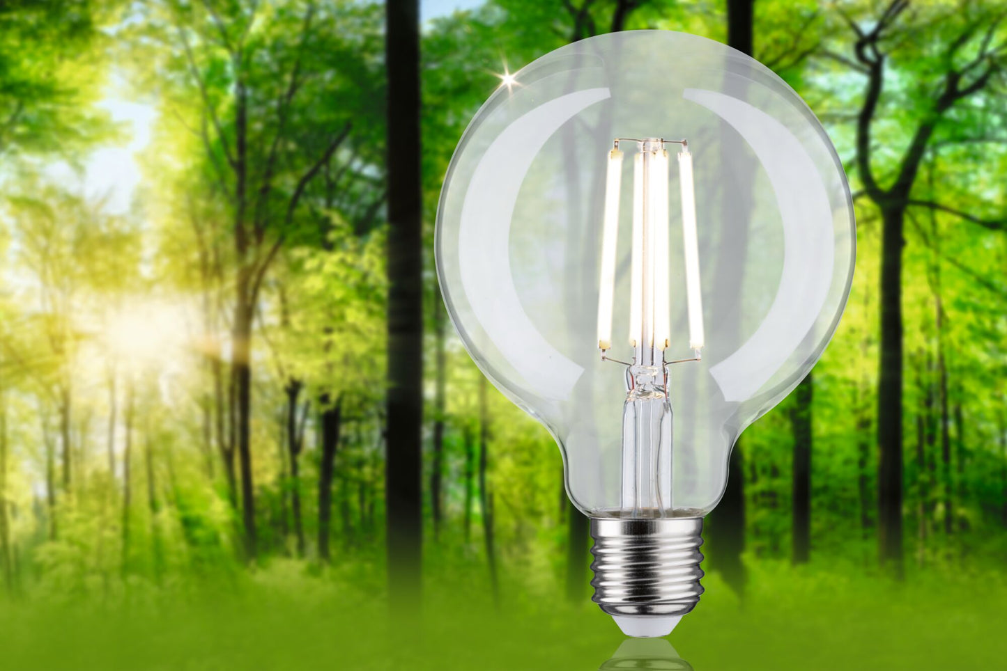 Paulmann Eco-Line Filament 230V LED Globe 840lm 4W 4000K  Klar