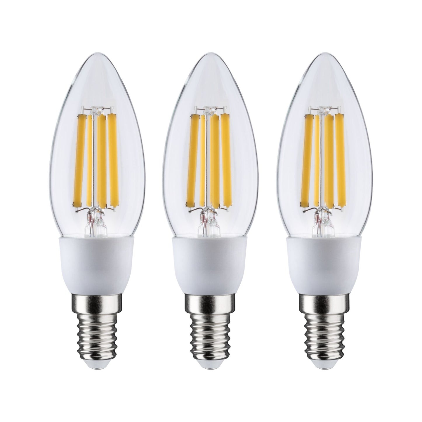 Paulmann Eco-Line Filament 230V LED Kerze 3x525lm 3x2,5W 3000K  Klar