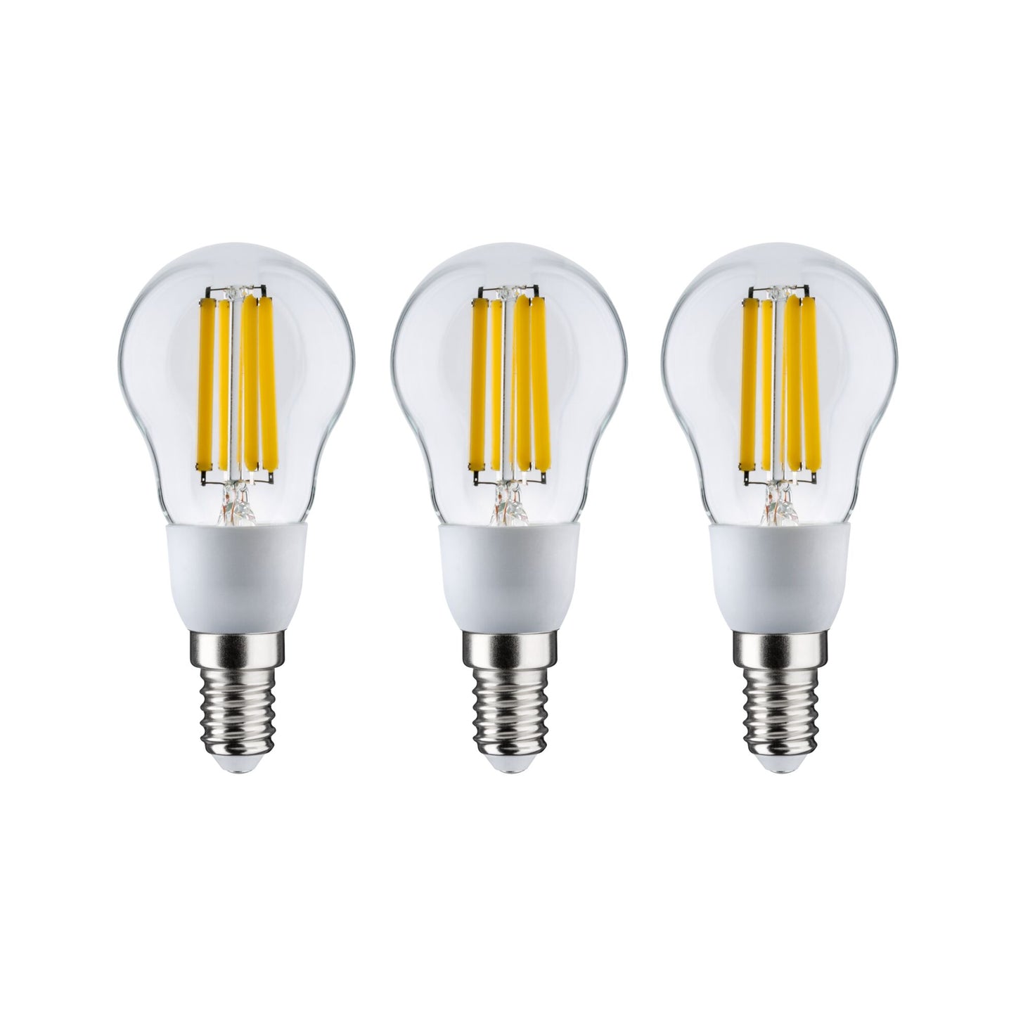 Paulmann Eco-Line Filament 230V LED Tropfen 3er-Set  100mm 3x525lm 3x2,5W 3000K  Klar