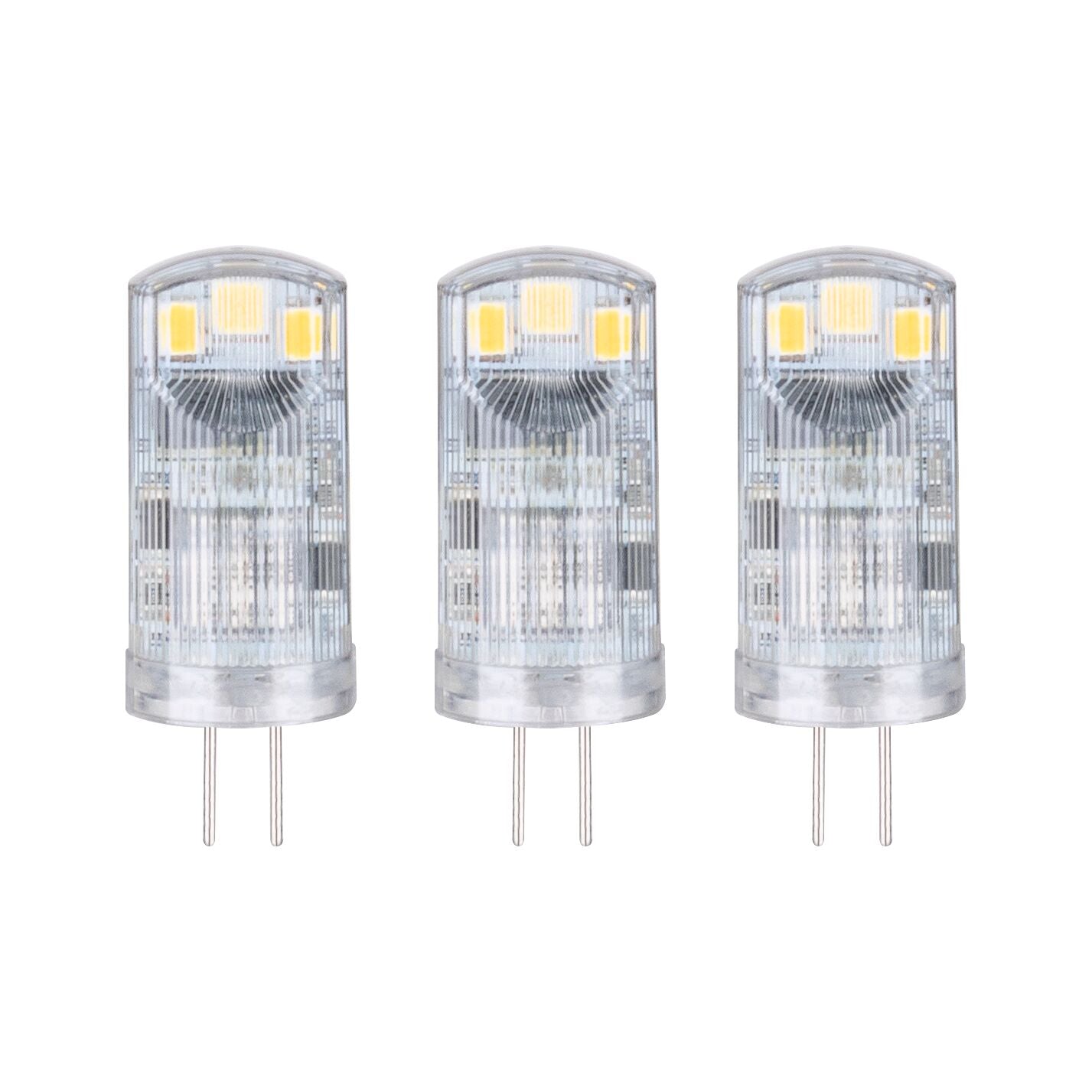 Paulmann Standard 12V LED Stiftsockel 3er-Set 3x200lm 3x1,8W 2700K  Klar