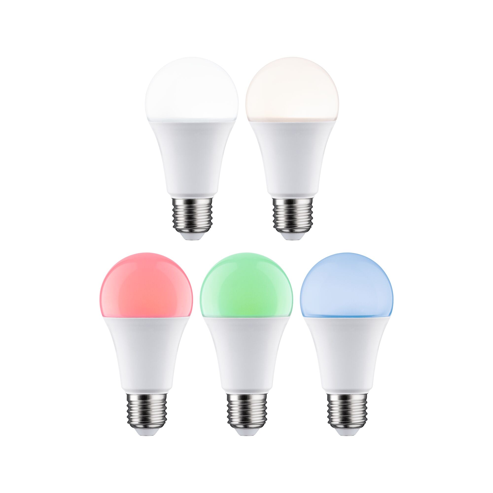 Paulmann Standard 230V LED Birne E27 Smart Home Zigbee 3.0  806lm 9W RGBW+ dimmbar Matt