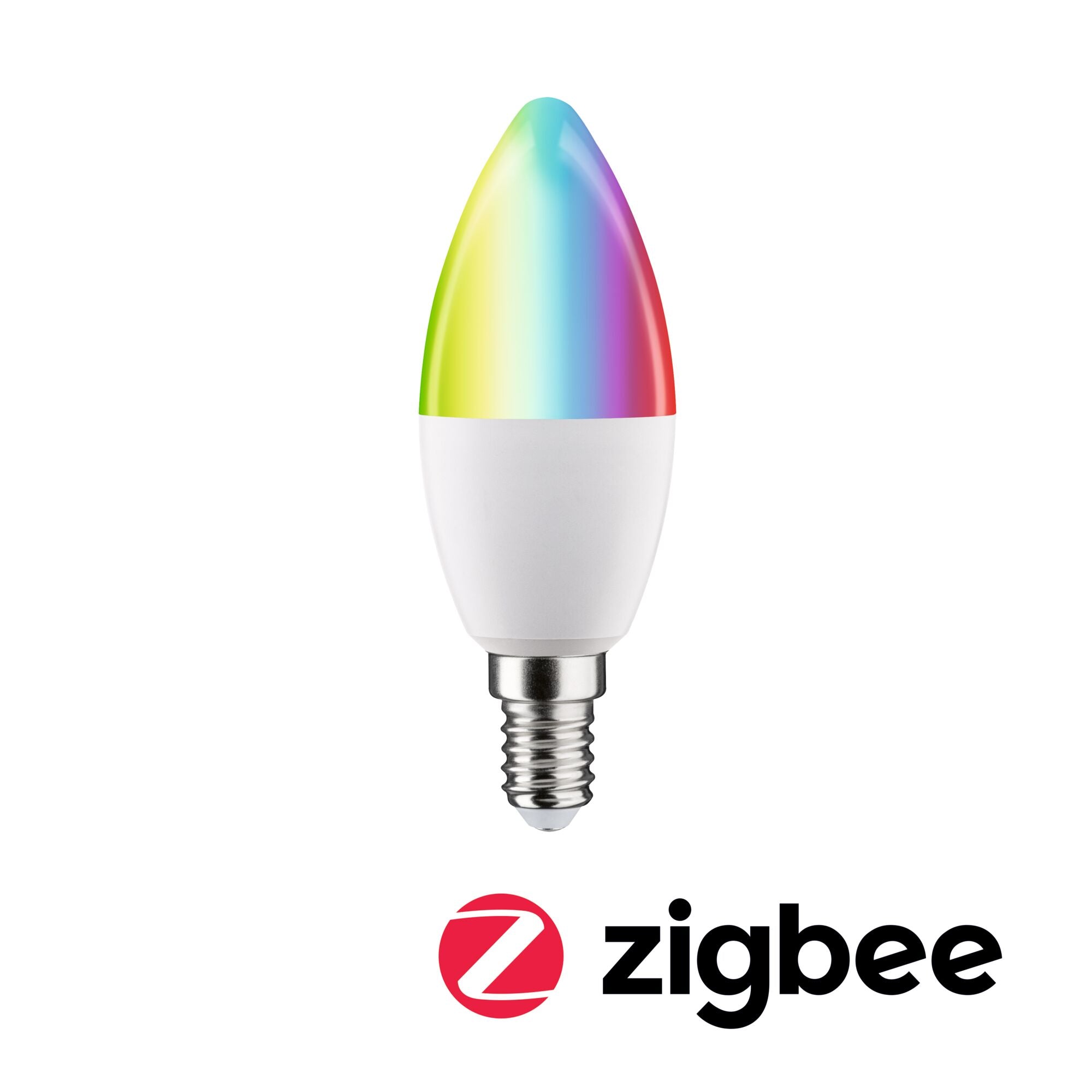 Paulmann Standard 230V LED Kerze E14 Smart Home Zigbee 3.0  470lm 5W RGBW+ dimmbar Matt