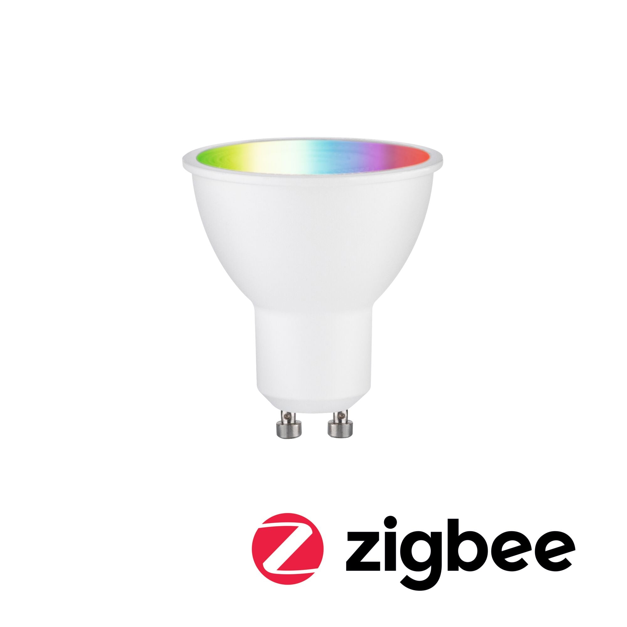 Paulmann Standard 230V LED Reflektor GU10 Smart Home Zigbee 3.0  350lm 4,8W RGBW+ dimmbar Weiß matt