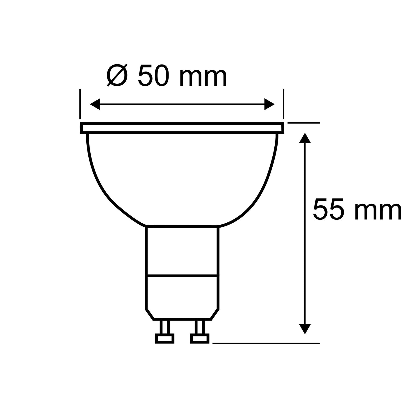Paulmann Standard 230V LED Reflektor GU10 Smart Home Zigbee 3.0  350lm 4,8W RGBW+ dimmbar Chrom matt