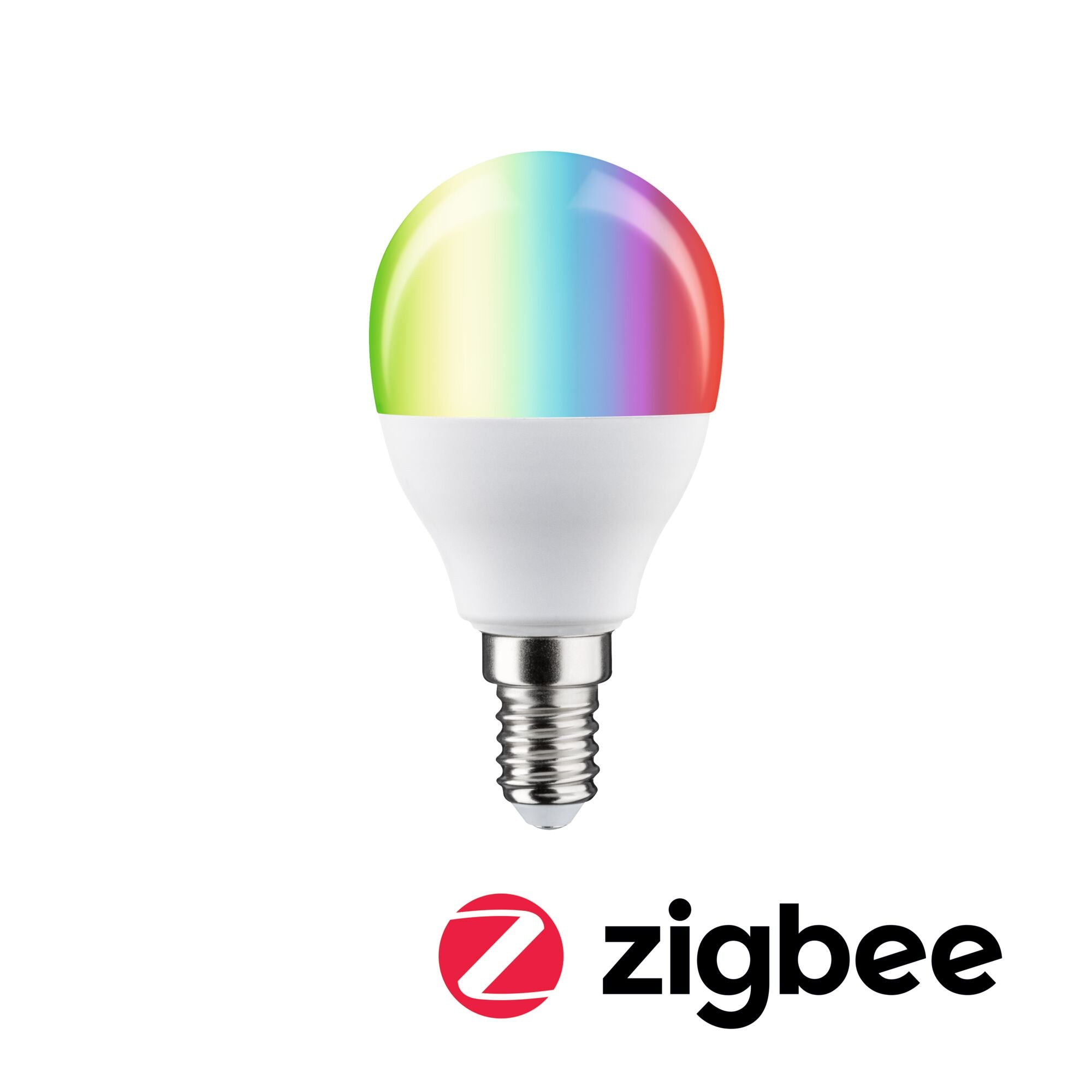 Paulmann Standard 230V LED Tropfen E14 Smart Home Zigbee 3.0  470lm 5W RGBW+ dimmbar Matt