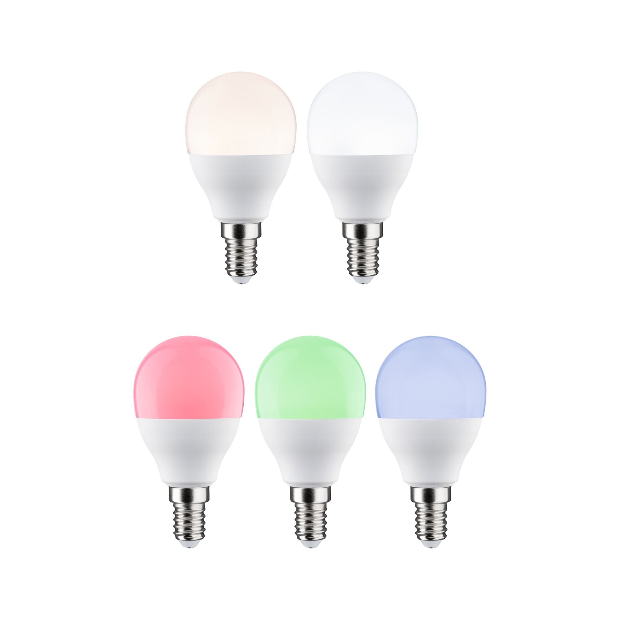 Paulmann Standard 230V LED Tropfen E14 Smart Home Zigbee 3.0  470lm 5W RGBW+ dimmbar Matt