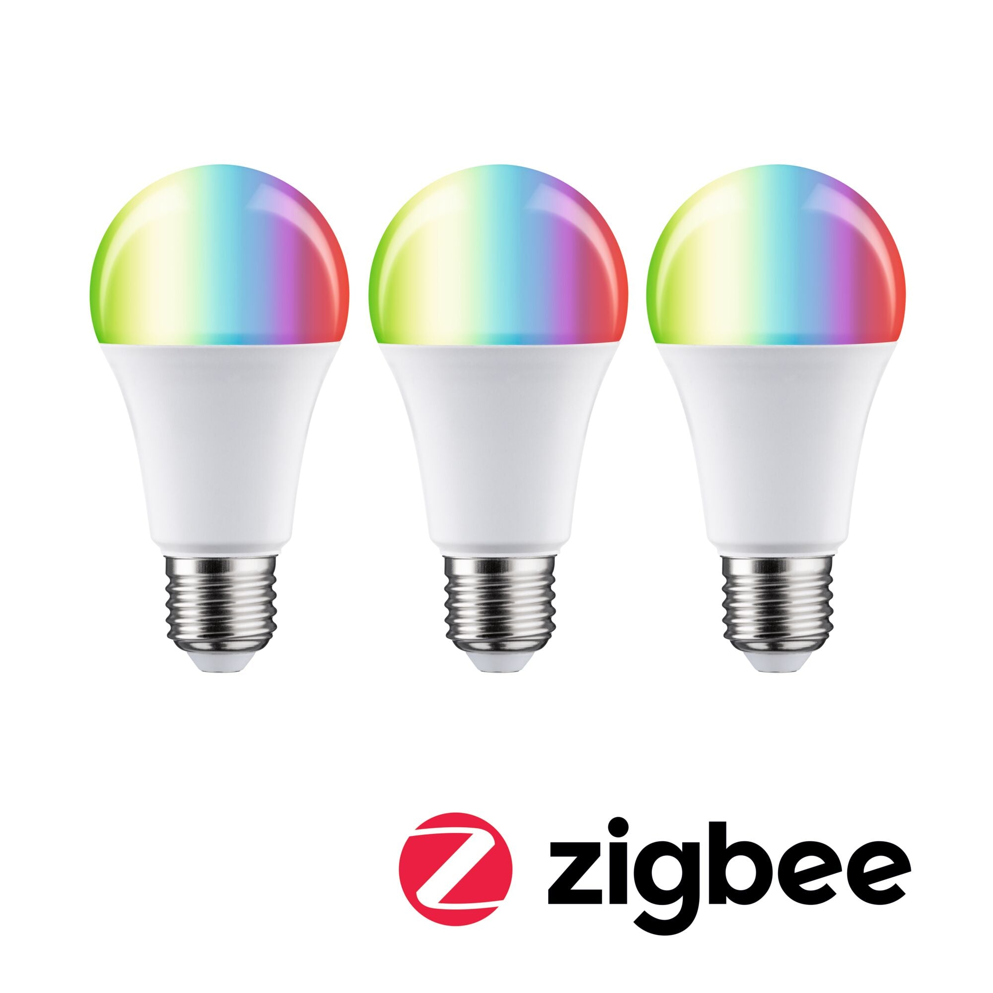 Paulmann Standard 230V LED Birne E27 Smart Home Zigbee 3.0  3x1055lm 3x11W RGBW+ dimmbar Matt