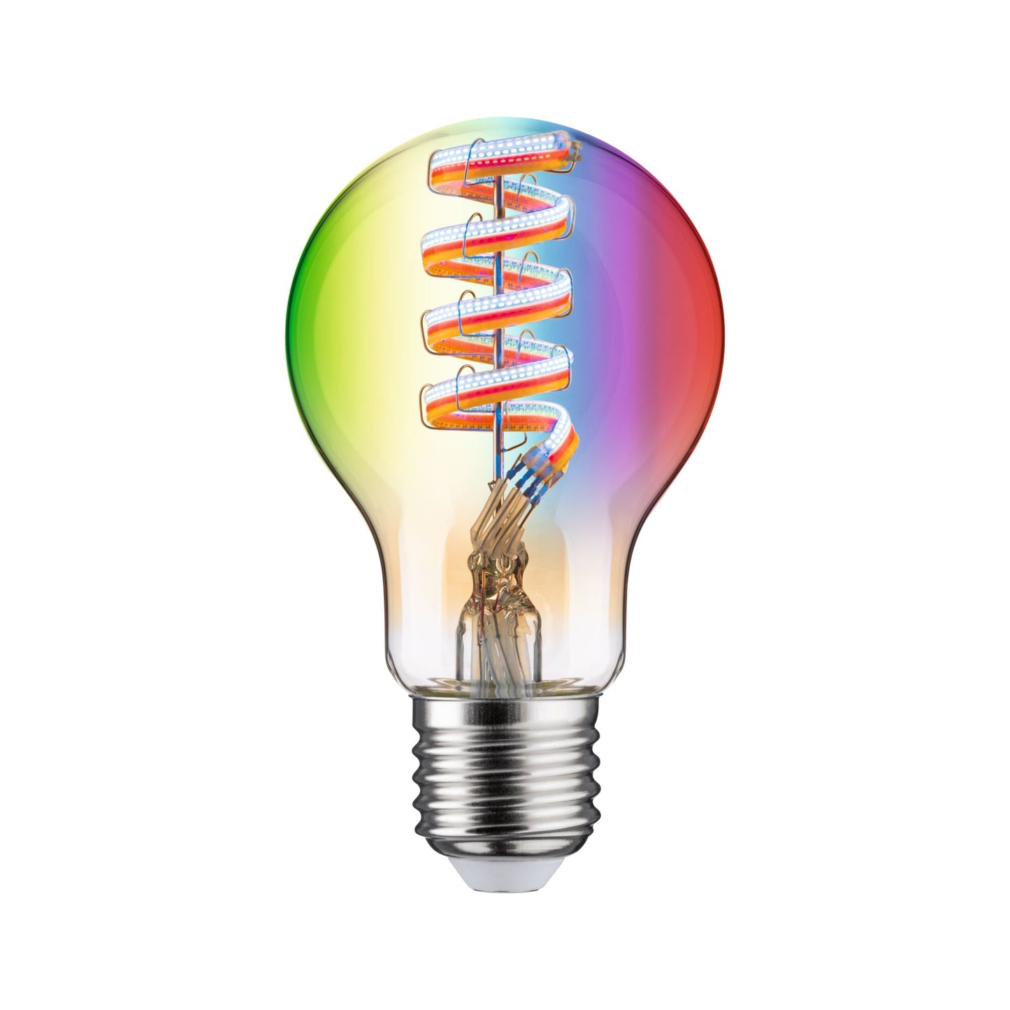 Paulmann Filament 230V LED Birne Smart Home Zigbee 3.0  470lm 6,3W RGBW+ dimmbar Gold
