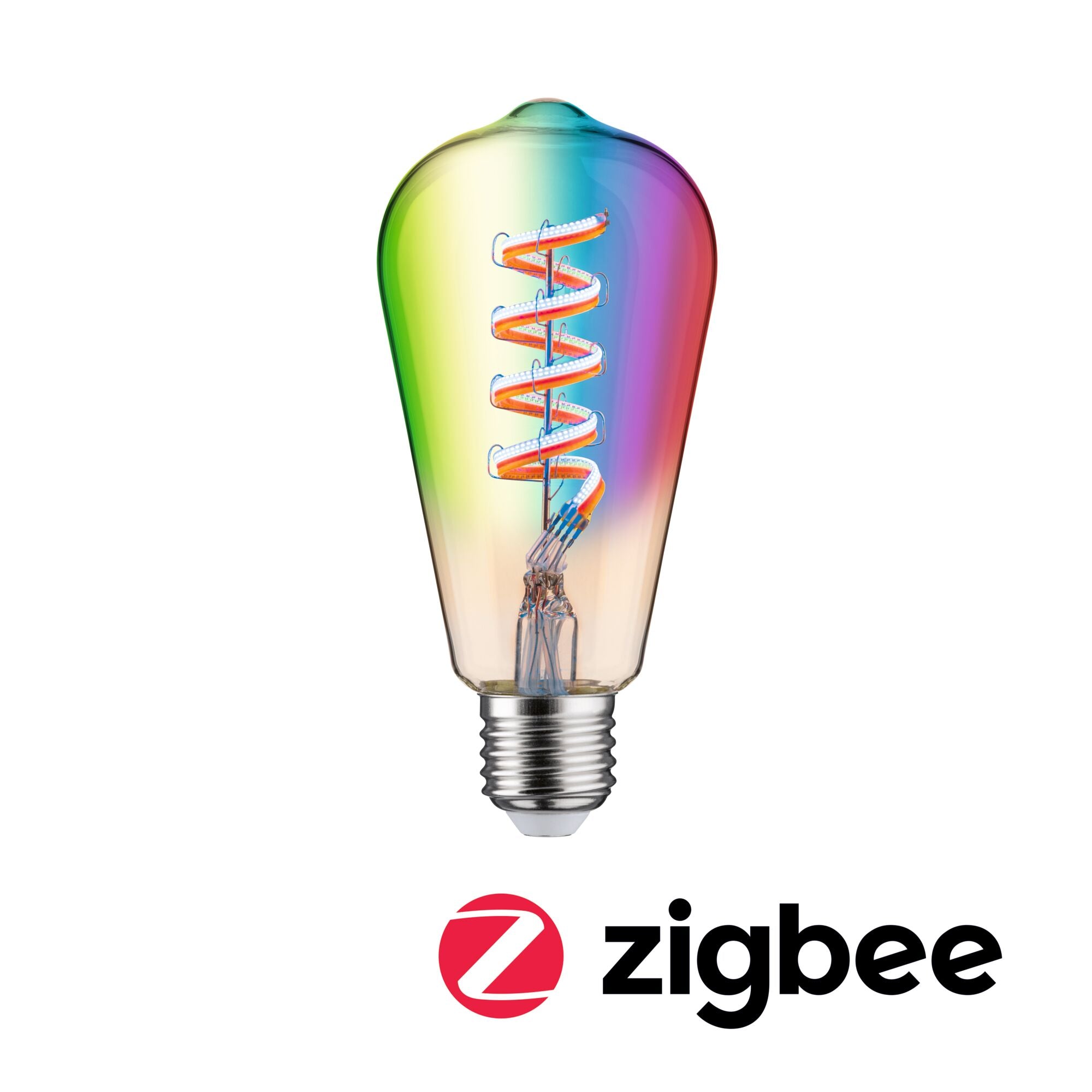 Paulmann Filament 230V LED Kolben Smart Home Zigbee 3.0  470lm 6,3W RGBW+ dimmbar Gold