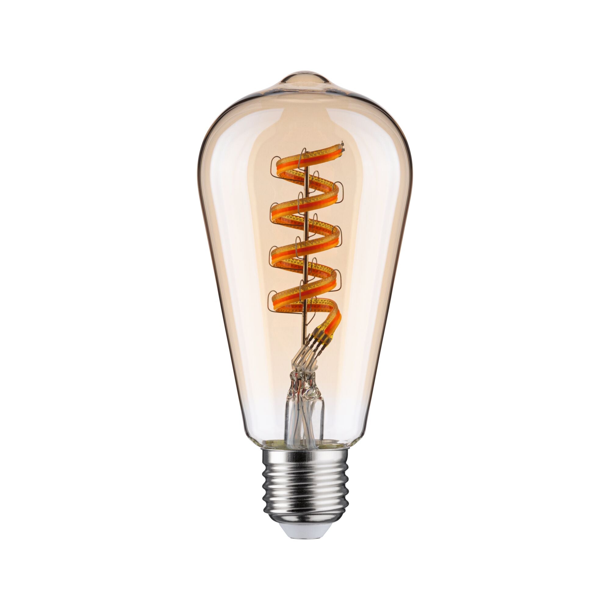 Paulmann Filament 230V LED Kolben Smart Home Zigbee 3.0  470lm 6,3W RGBW+ dimmbar Gold