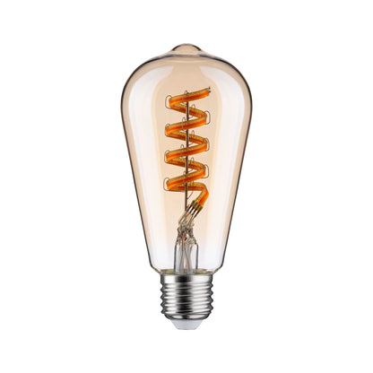 Paulmann Filament 230V LED Kolben Smart Home Zigbee 3.0  470lm 6,3W RGBW+ dimmbar Gold