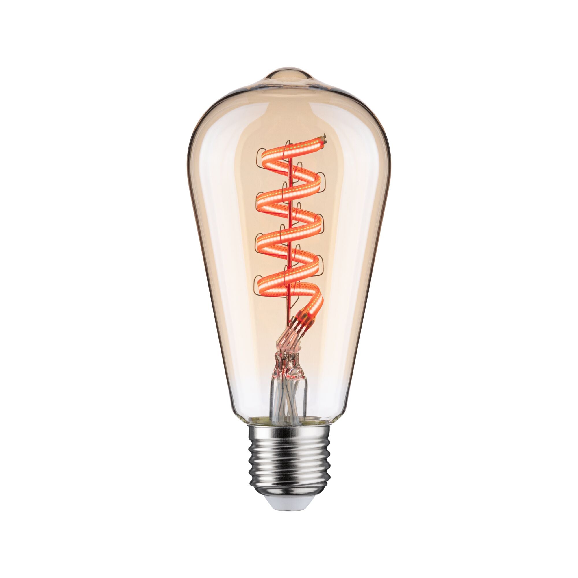 Paulmann Filament 230V LED Kolben Smart Home Zigbee 3.0  470lm 6,3W RGBW+ dimmbar Gold