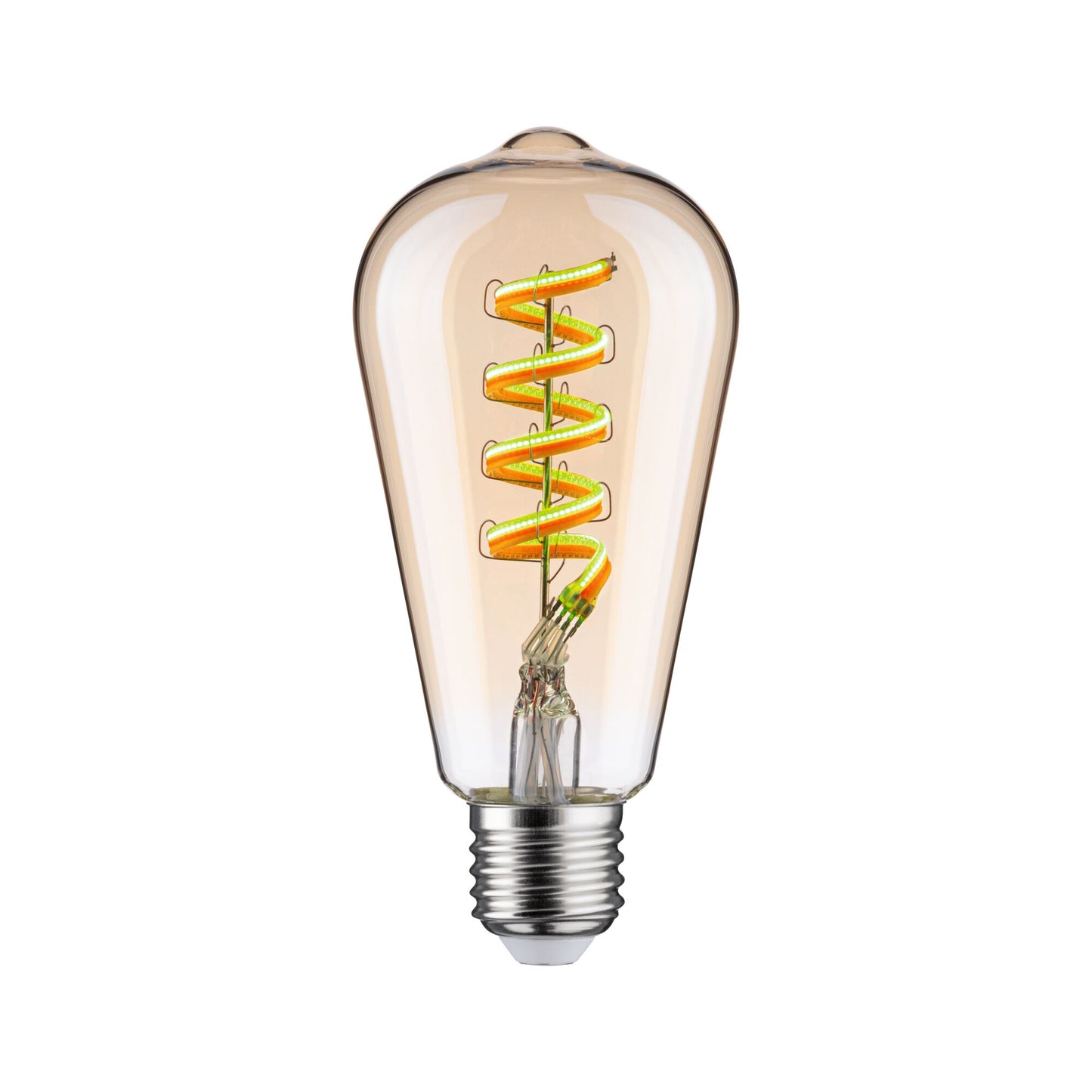 Paulmann Filament 230V LED Kolben Smart Home Zigbee 3.0  470lm 6,3W RGBW+ dimmbar Gold