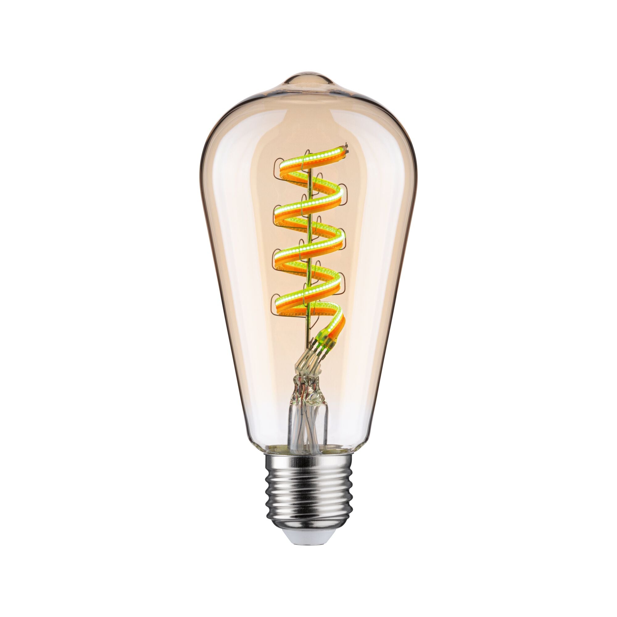 Paulmann Filament 230V LED Kolben Smart Home Zigbee 3.0  470lm 6,3W RGBW+ dimmbar Gold