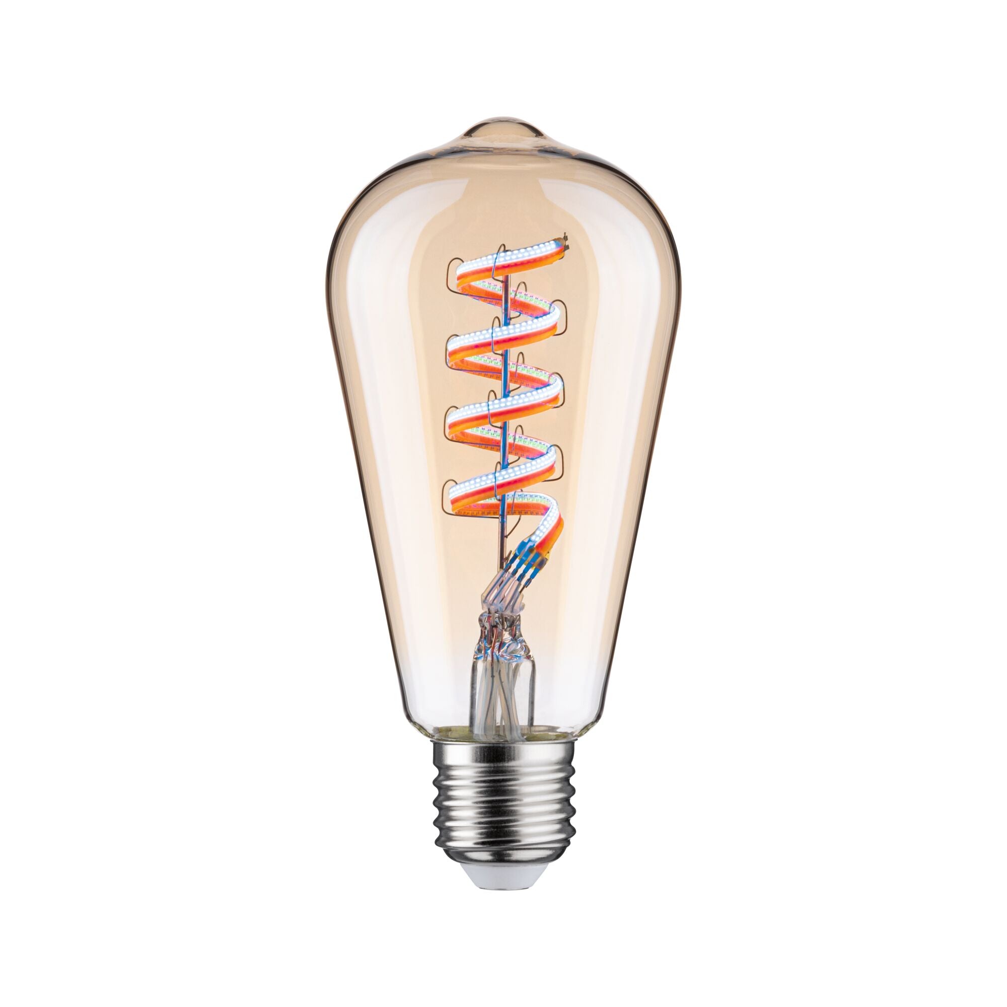 Paulmann Filament 230V LED Kolben Smart Home Zigbee 3.0  470lm 6,3W RGBW+ dimmbar Gold