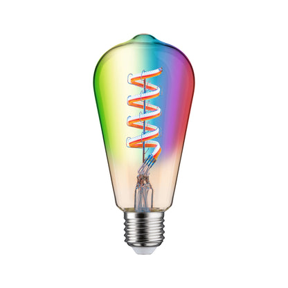 Paulmann Filament 230V LED Kolben Smart Home Zigbee 3.0  470lm 6,3W RGBW+ dimmbar Gold