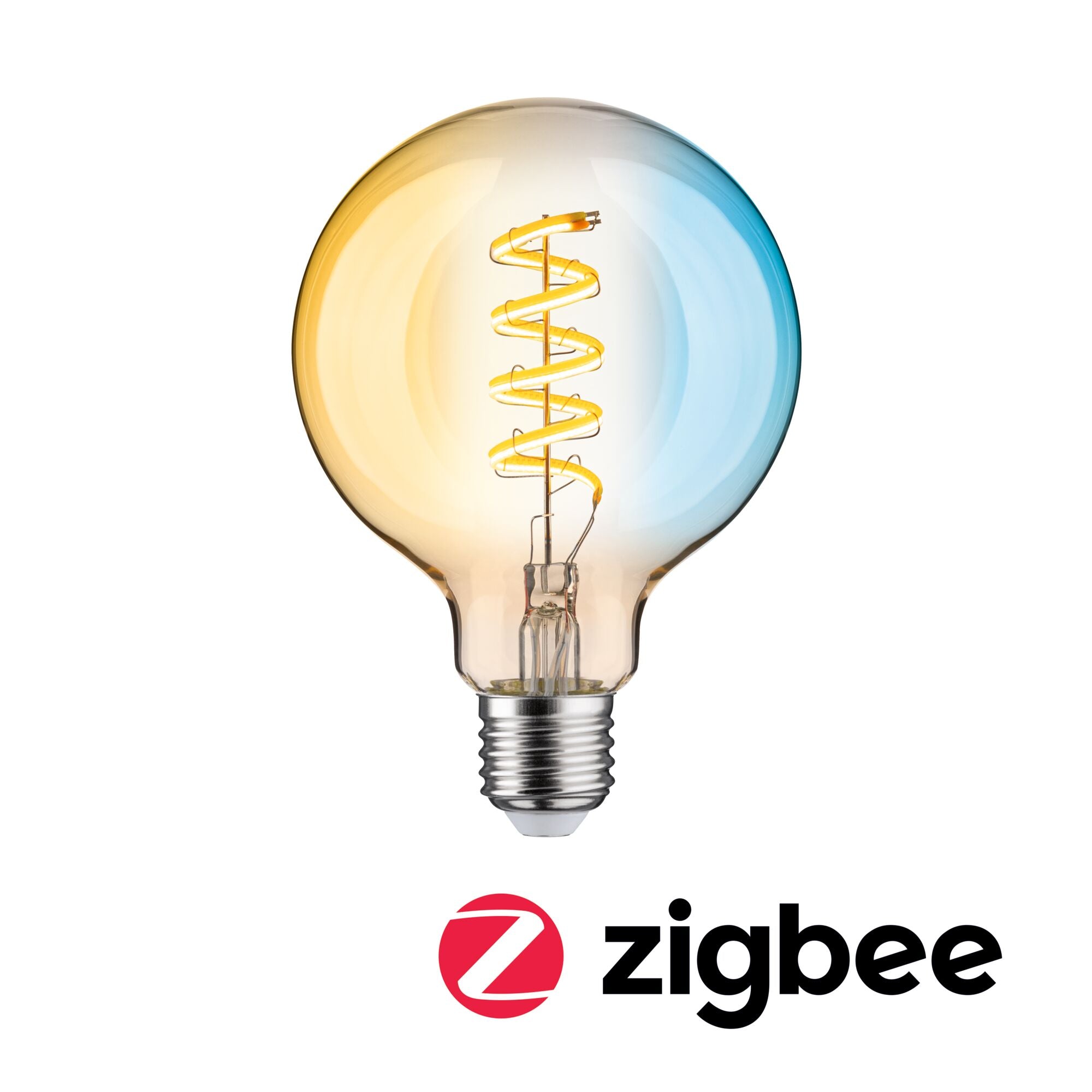 Paulmann Filament 230V LED Globe Smart Home Zigbee 3.0  600lm 7,5W Tunable White dimmbar Gold