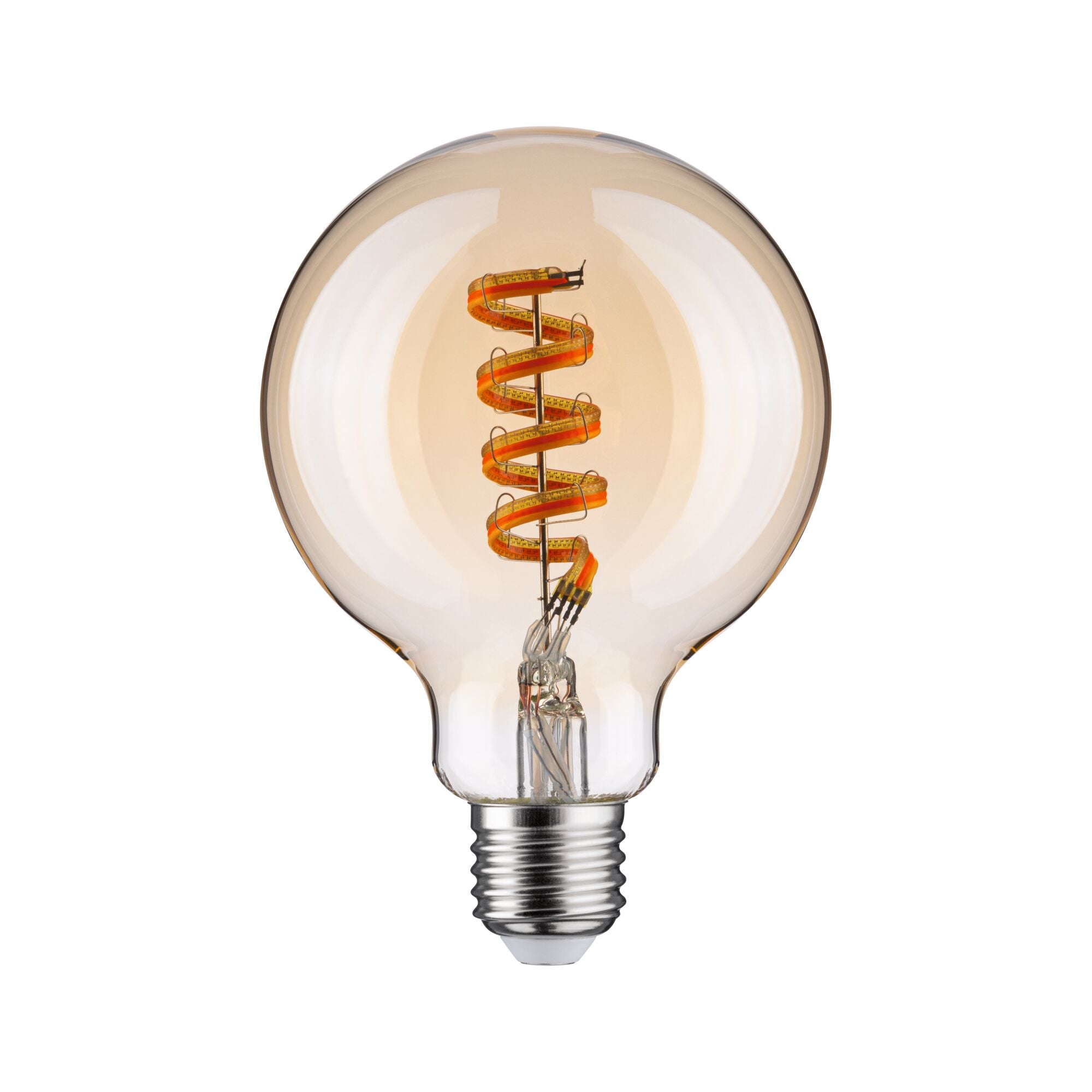 Paulmann Filament 230V LED Globe Smart Home Zigbee 3.0  470lm 6,3W RGBW+ dimmbar Gold