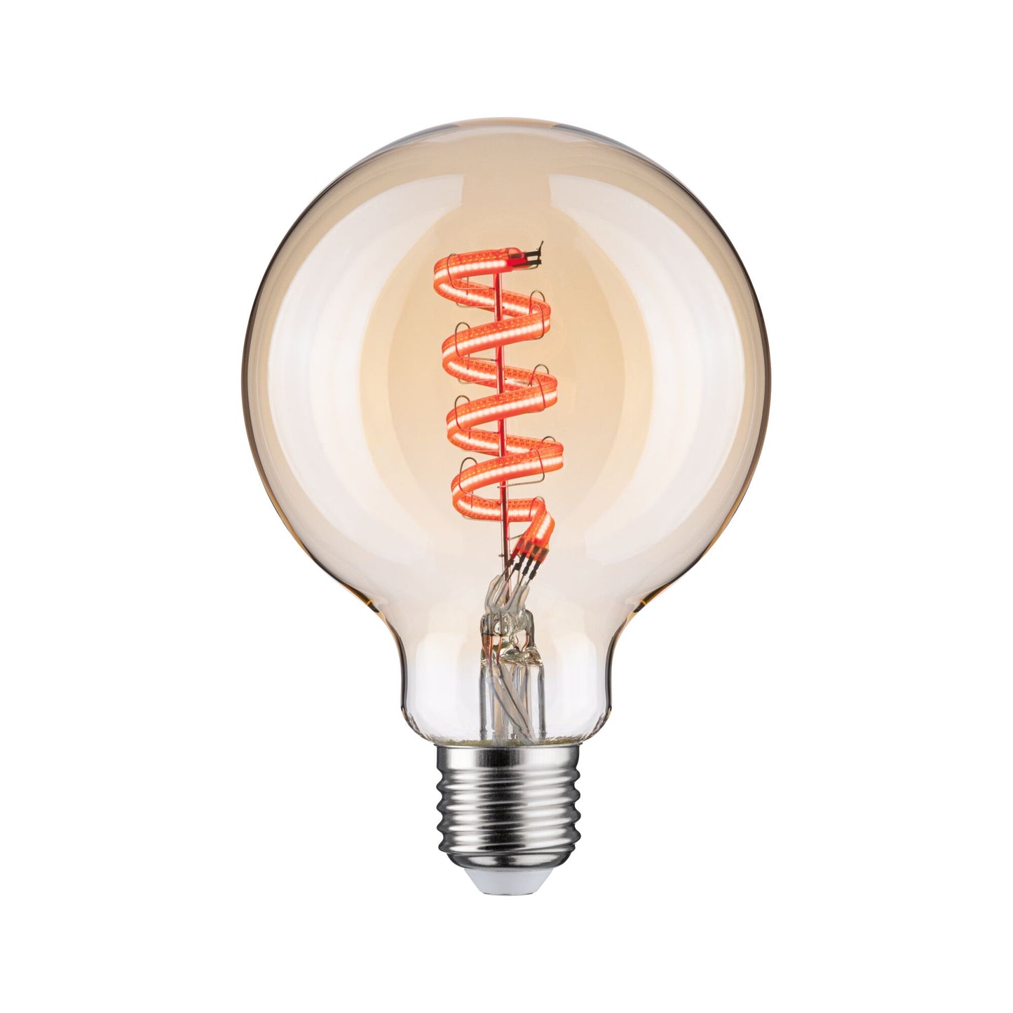 Paulmann Filament 230V LED Globe Smart Home Zigbee 3.0  470lm 6,3W RGBW+ dimmbar Gold