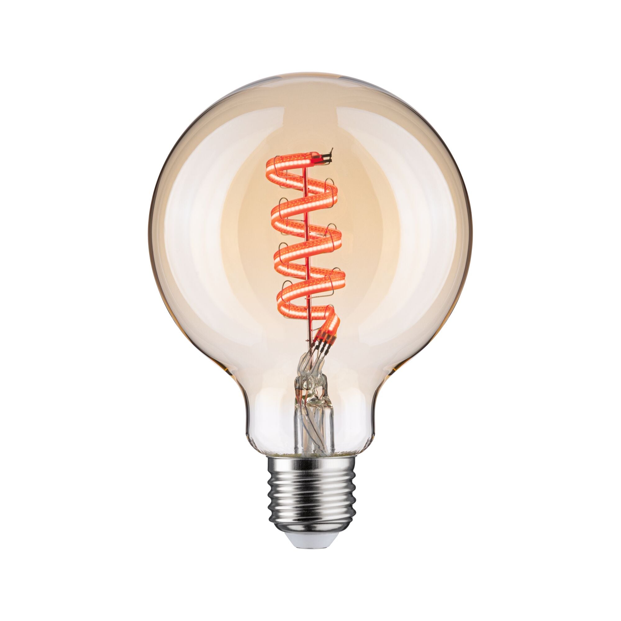 Paulmann Filament 230V LED Globe Smart Home Zigbee 3.0  470lm 6,3W RGBW+ dimmbar Gold
