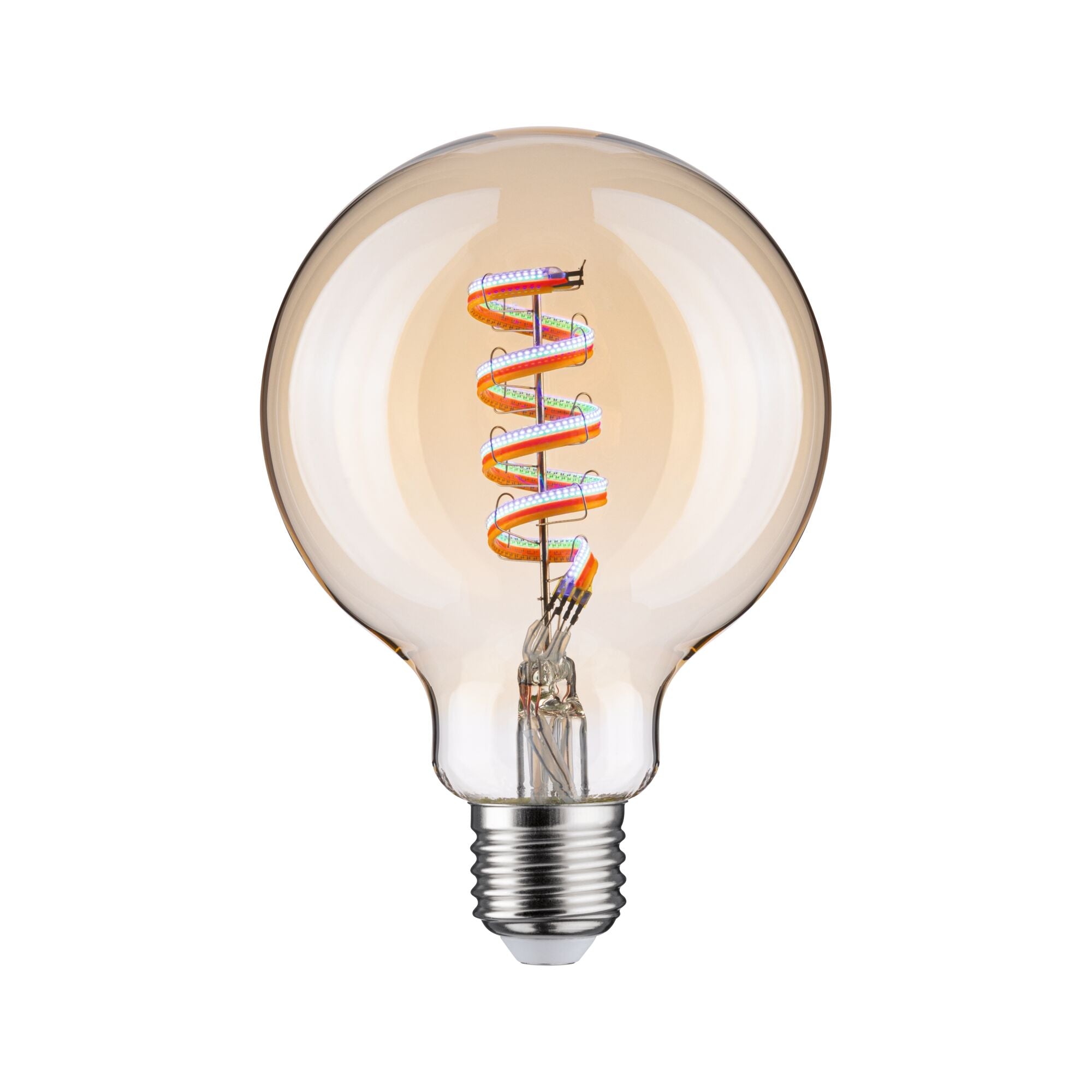 Paulmann Filament 230V LED Globe Smart Home Zigbee 3.0  470lm 6,3W RGBW+ dimmbar Gold