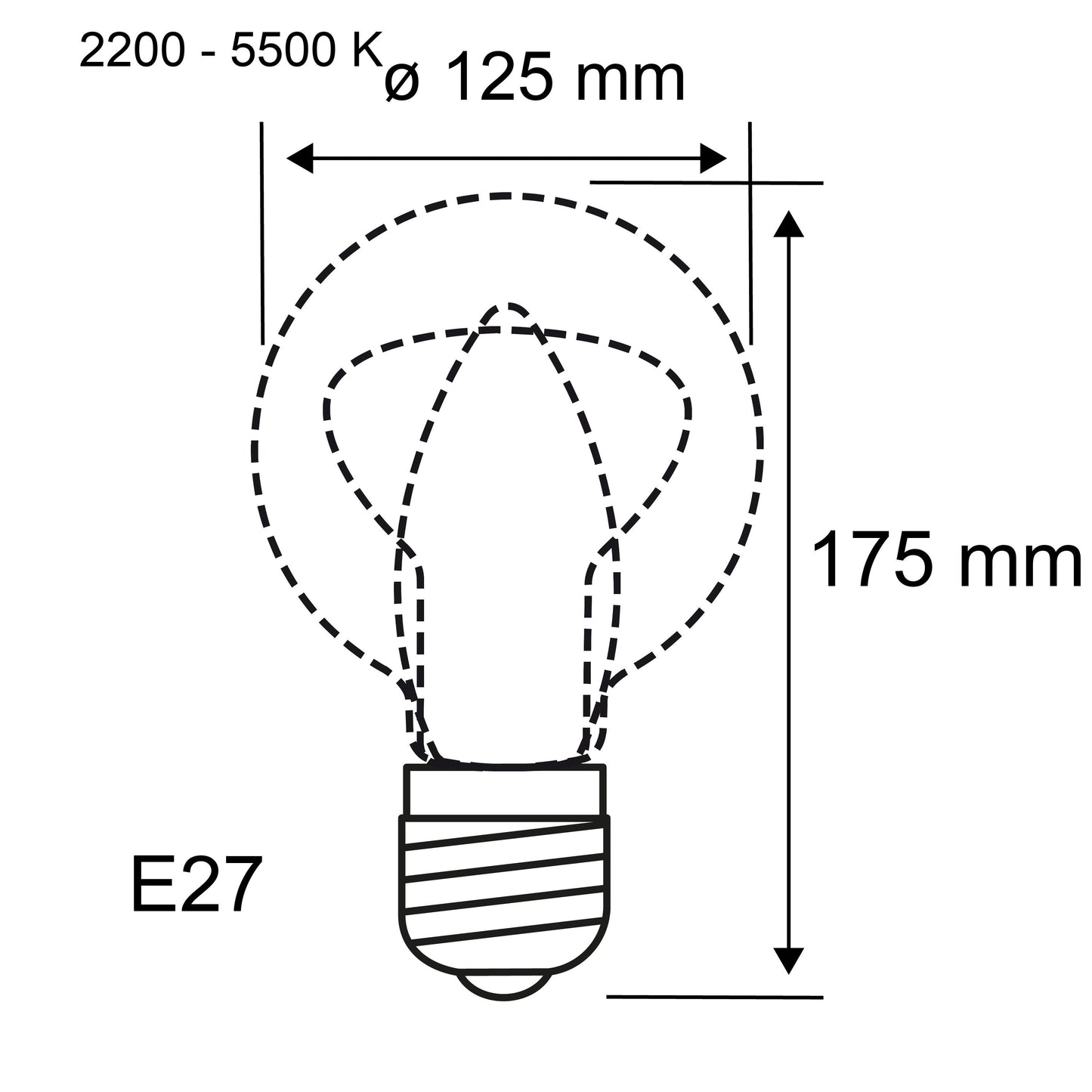 Paulmann Filament 230V LED Globe Smart Home Zigbee 3.0  600lm 7,5W Tunable White dimmbar Gold