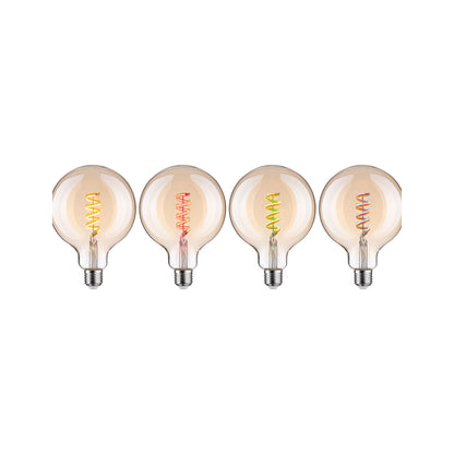 Paulmann Filament 230V LED Globe Smart Home Zigbee 3.0  470lm 6,3W RGBW+ dimmbar Gold