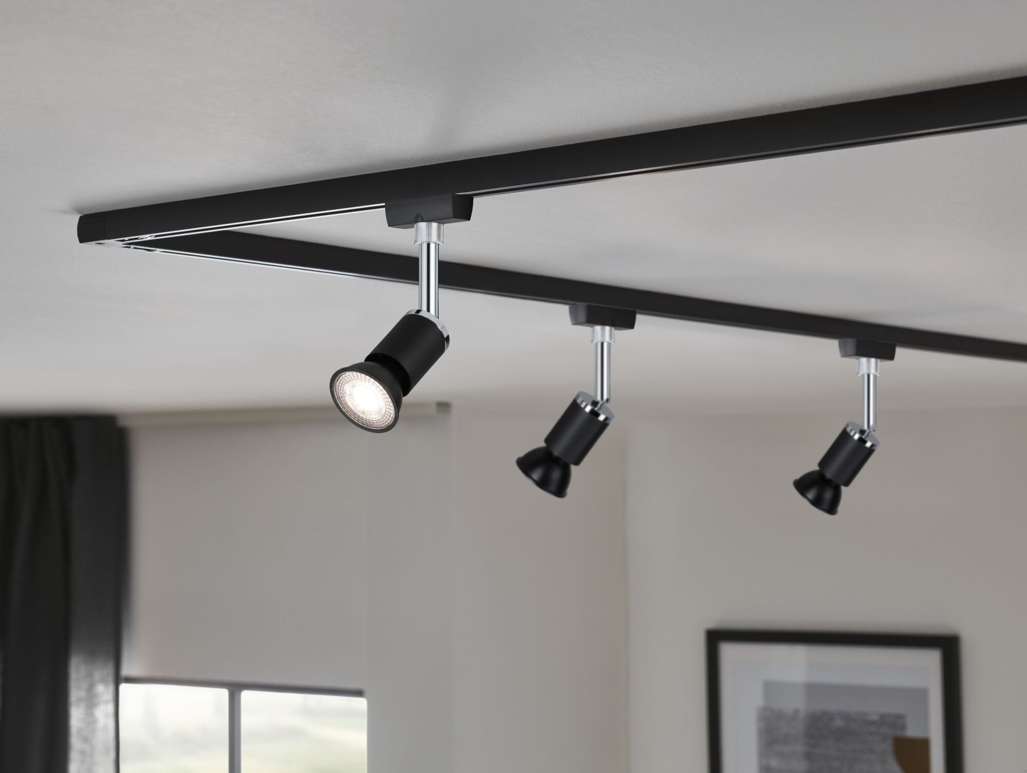 Paulmann Standard 230V LED Reflektor 750lm 8W 4000K dimmbar Schwarz matt