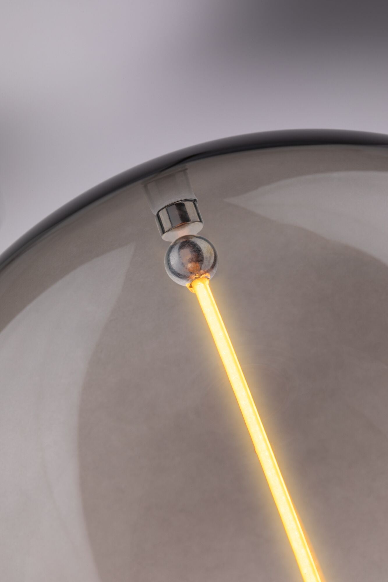 Paulmann Floating Shine Standard 230V LED Kolben 90lm 2,8W 1800K  Rauchglas