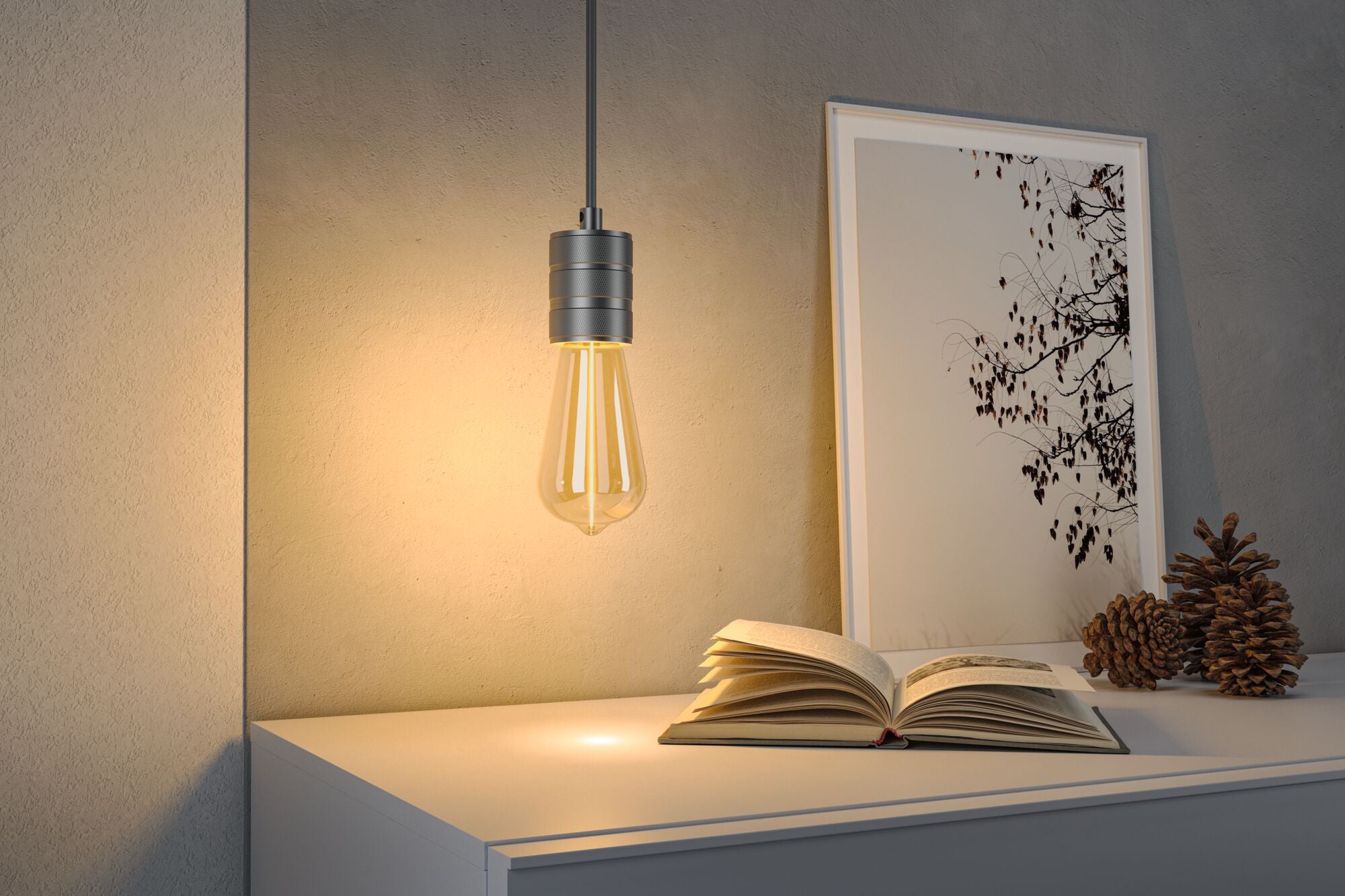 Paulmann Floating Shine Standard 230V LED Kolben 140lm 2,8W 1800K  Gold