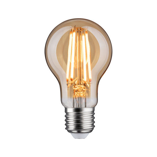 Paulmann 1879 Filament 230V LED Birne 3-Step-Dim  470lm 6W 1800K dimmbar Gold