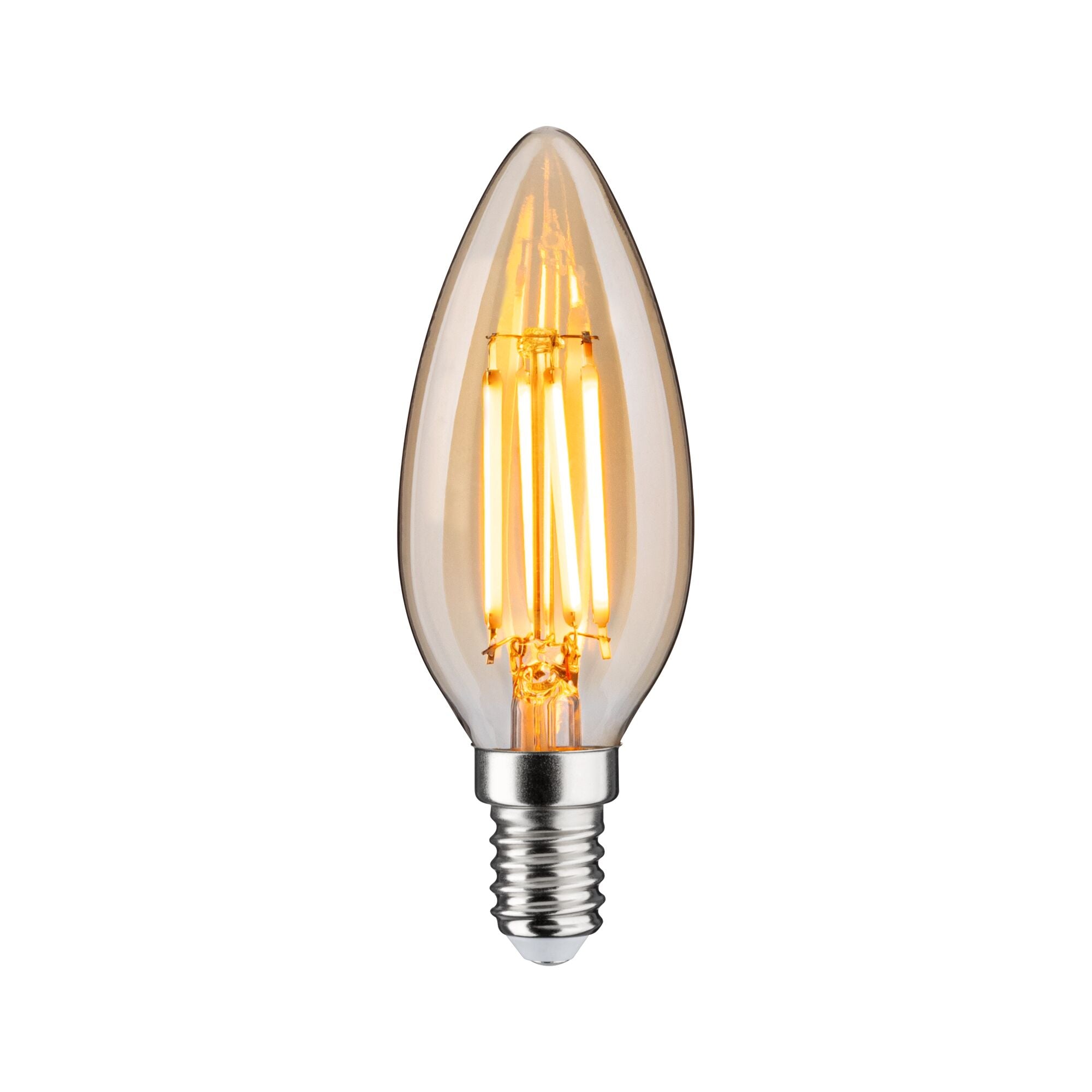 Paulmann 1879 Filament 230V LED Kerze 3 Step Dim 3-Step-Dim  450lm 4,9W 1800K dimmbar Gold