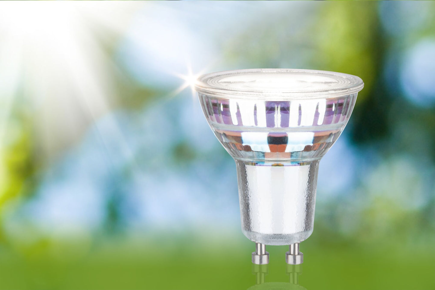 Paulmann Eco-Line Standard 230V LED Reflektor 1er-Set 450lm 2,5W 4000K  Silber