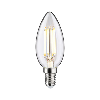 Paulmann Eco-Line Filament 230V LED Kerze 1er-Set  98mm 525lm 2,5W 3000K  Klar