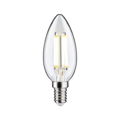Paulmann Eco-Line Filament 230V LED Kerze 1er-Set  98mm 525lm 2,5W 4000K  Klar