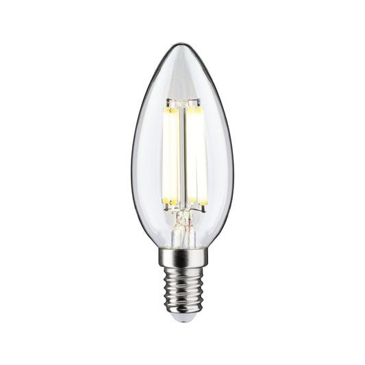 Paulmann Eco-Line Filament 230V LED Kerze 1er-Set  98mm 525lm 2,5W 4000K  Klar