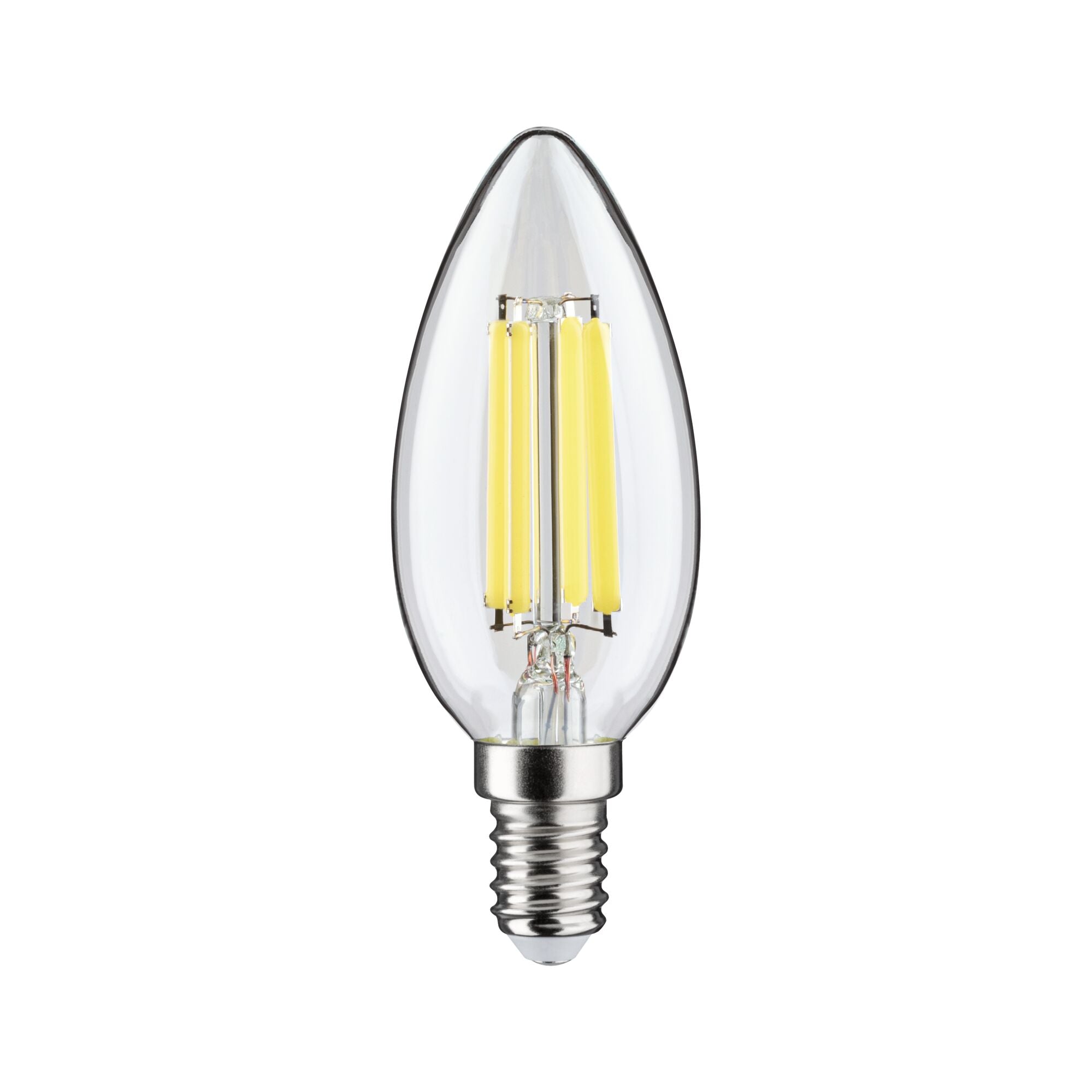 Paulmann Eco-Line Filament 230V LED Kerze 1er-Set  98mm 525lm 2,5W 4000K  Klar