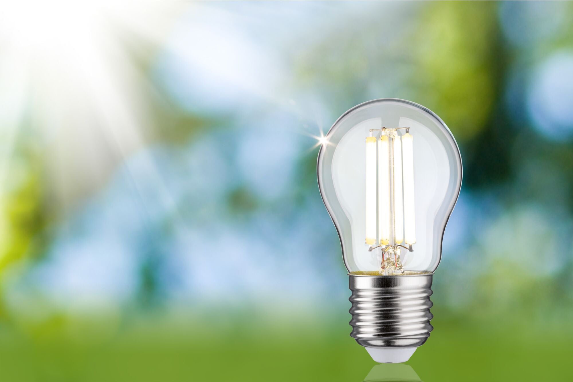 Paulmann Eco-Line Filament 230V LED Tropfen 1er-Set  80mm 840lm 4W 4000K  Klar