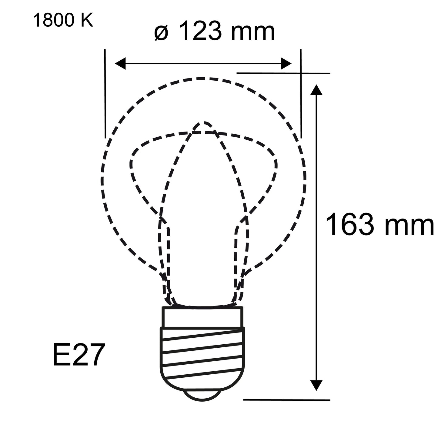 Paulmann Floating Shine Standard 230V LED Globe 250lm 4W 1800K dimmbar Gold