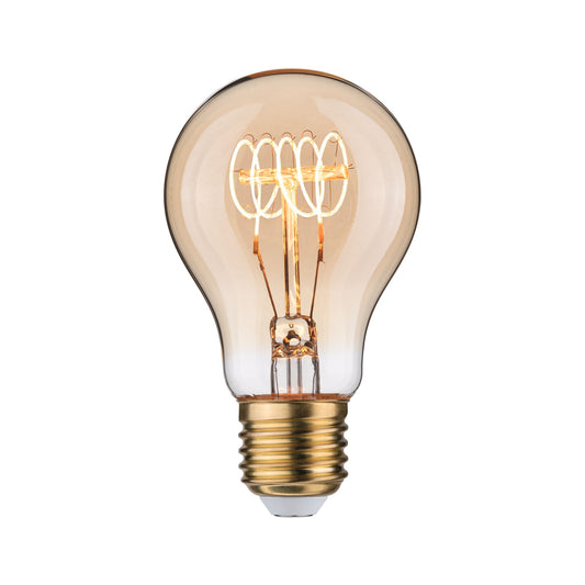 Paulmann Rustic Shine Standard 230V LED Birne 300lm 4,5W 1800K dimmbar Gold