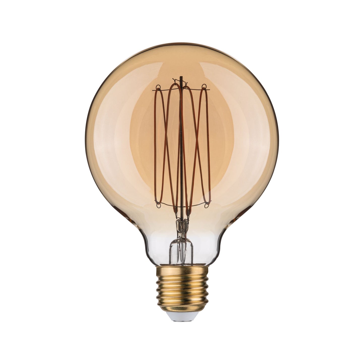 Paulmann Rustic Shine Standard 230V LED Globe Filament in I-Form 300lm 4,2W 1800K dimmbar Gold