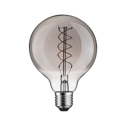 Paulmann Rustic Shine Standard 230V LED Globe Filament in S-Form 170lm 4,2W 1800K dimmbar Rauchglas
