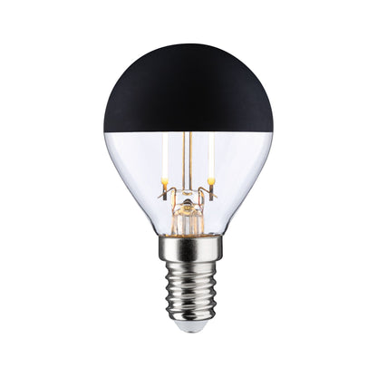 Paulmann Modern Classic Edition Standard 230V LED Tropfen 250lm 2,5W 2700K  Kopfspiegel Schwarz matt