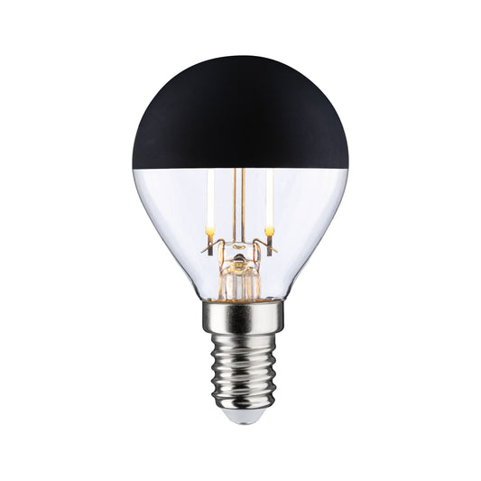 Paulmann Modern Classic Edition Standard 230V LED Tropfen 250lm 2,5W 2700K  Kopfspiegel Schwarz matt