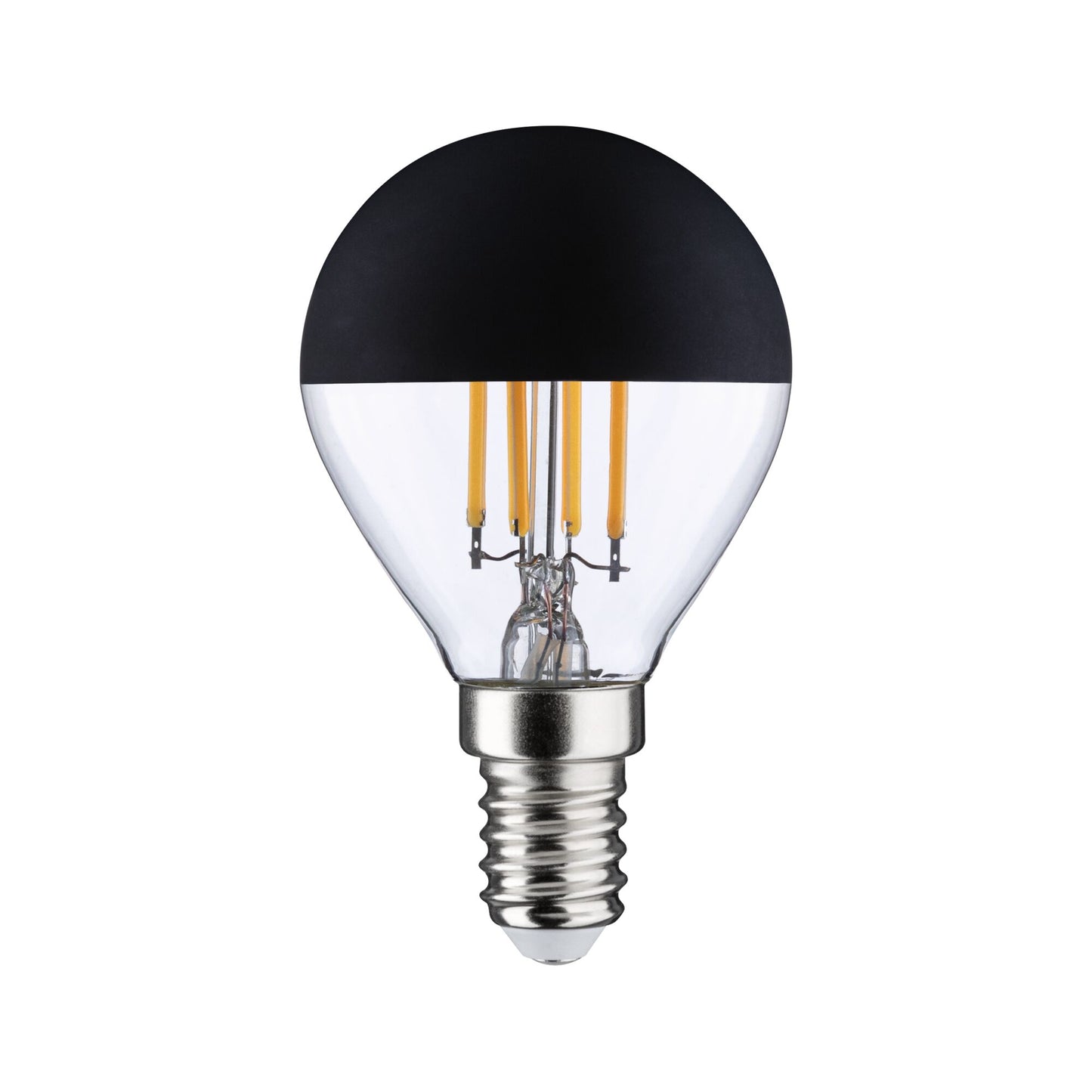 Paulmann Modern Classic Edition Standard 230V LED Tropfen 470lm 4,5W 2700K dimmbar Kopfspiegel Schwarz matt