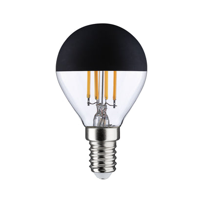 Paulmann Modern Classic Edition Standard 230V LED Tropfen 470lm 4,5W 2700K dimmbar Kopfspiegel Schwarz matt