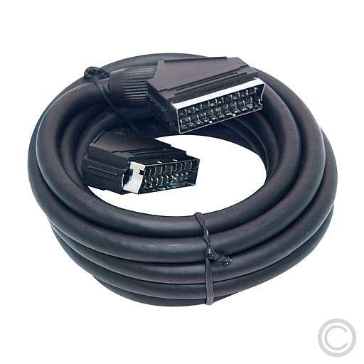 EGB Scart-Kabel einz.gesch. 21-polig 3,0 m